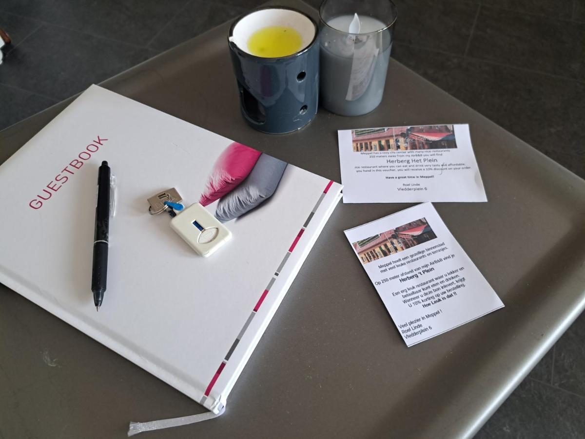 Airbnb 'Logeren Aan Het Plein' In Het Centrum Van Meppel Extérieur photo